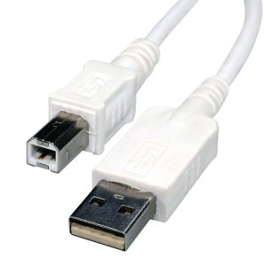 221096 Reloop USB-B/M USB-A/M 0,5 m white - Perspektive