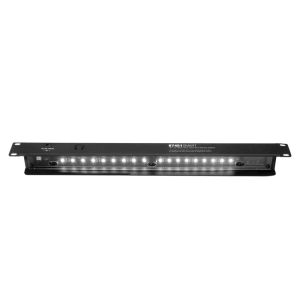 240395 Adam Hall 19" Parts 87451 SMART 19" LED Sensor Rack Light 1 HE weiß - Anwendungsbild