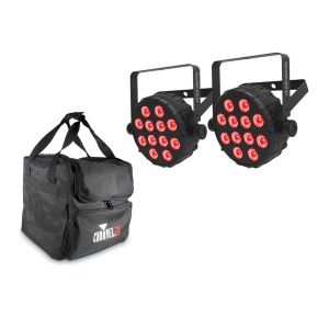 241643 Chauvet SlimPAR Q12 BT Bundle + CHS-40 VIP Gear Bag - Perspektive