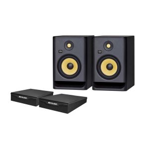 242389 KRK Rokit RP7 G4 Bundle + Monitor Pads - Perspektive