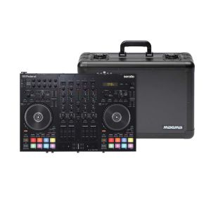 243314 Roland DJ-707M + Magma Carry Lite DJ-Case L - Perspektive