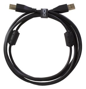 243799 UDG Ultimate Audio Cable USB 2.0 A-B Black Straight 1m - Perspektive