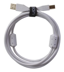 243804 UDG Ultimate Audio Cable USB 2.0 A-B White Straight 1m - Perspektive