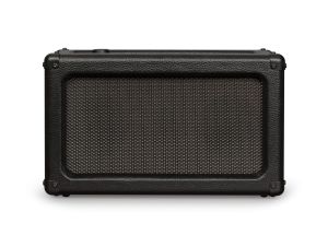 245056 Crosley Charlotte Speaker - Black - Perspektive