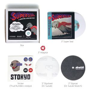 245071 Stokyo 3'' Super Seal (DJ QBert) - Box-Set weiß - Perspektive