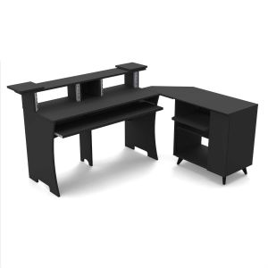 Glorious Workbench black + Side Rack + Rack Adapter