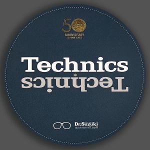 Dr. Suzuki X Technics 12'' 50th Limited Edition Slipmats blau