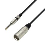 241659 Adam Hall Cables K3 MMP 0100 Mikrofonkabel XLR male auf 6,3 mm Klinke mono 1 m - Perspektive