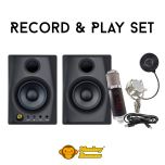 243075 Monkey Banana Record & Play Set - Schwarz - Perspektive