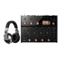 AlphaTheta Euphonia + Pioneer DJ HDJ-X10 Silver