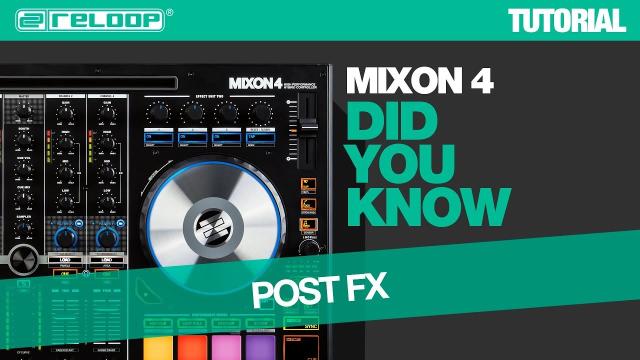 Reloop Mixon 4 DJ Controller - Quick Guide How To Trigger Effects Easily - Did You Know? (Tutorial)