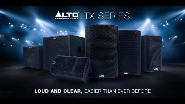 Introducing the Alto TX4 Series Loudspeakers and Subwoofers | Alto Professional