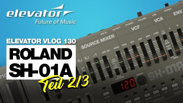 Roland SH-01A - Synthesizer - Test (Elevator Vlog 130 Teil 2 deutsch)