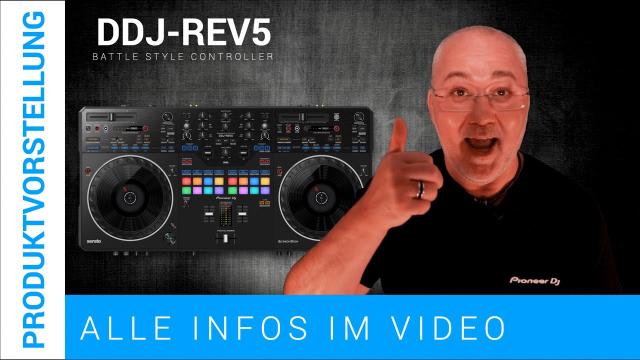 Pioneer DJ - DDJ-REV5  Produktvorstellung (Deutsch)