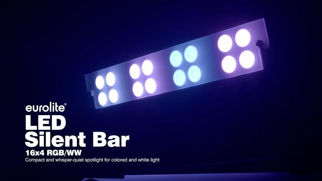 EUROLITE LED Silent Bar 16x4W RGB/WW