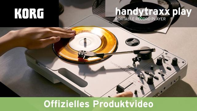 KORG handytraxx play: Mobile Vinyl-Performances – immer und überall!