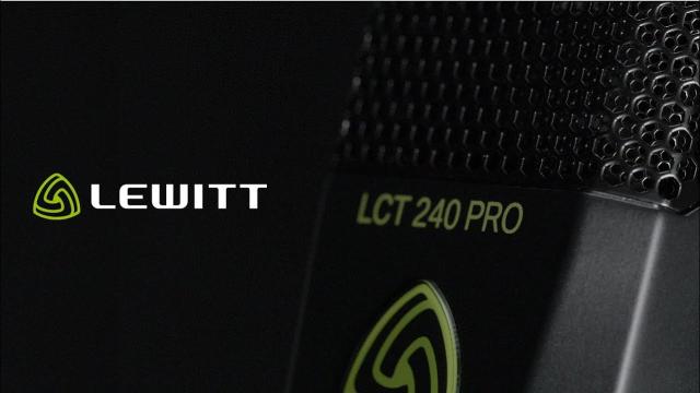 LEWITT LCT 240 PRO - A microphone for vocals, instruments, drums, and amplifiers