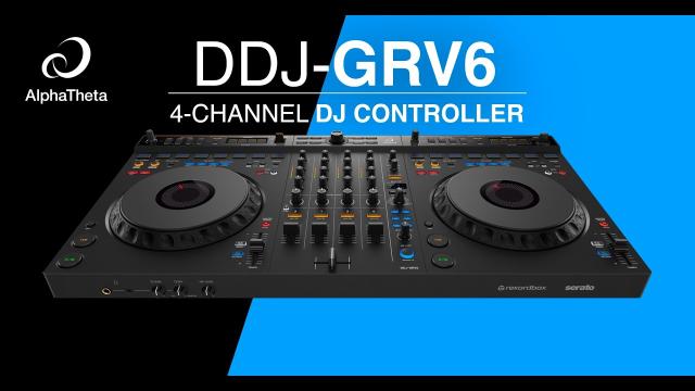 DDJ-GRV6 4-Channel DJ Controller for rekordbox & Serato | Overview