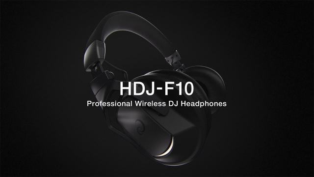 Introducing the HDJ-F10 professional wireless DJ headphones