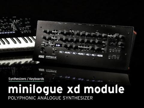 KORG minilogue xd Module: Your Desktop, Evolved.