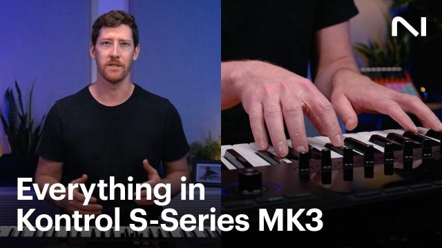 How to use everything in Kontrol S-Series MK3 MIDI keyboard controller | Native Instruments