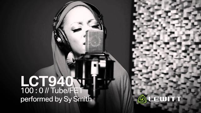 Sy Smith vocal demo with the LEWITT LCT 940 Tube