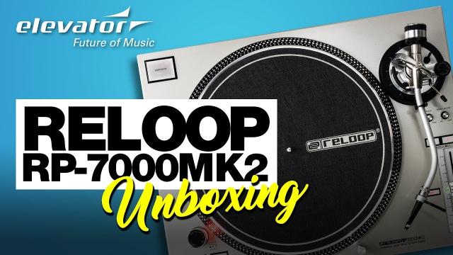 Reloop RP-7000 MK2 - Plattenspieler - Unboxing (Elevator deutsch)