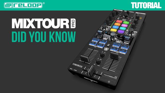 Reloop Mixtour Pro - Everything You need to Know I Did You Know?(Tutorial)