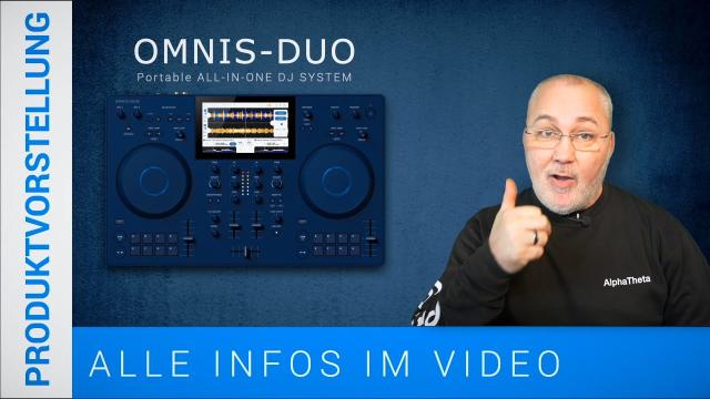 AlphaTheta OMNIS-DUO Produktvorstellung (Deutsch)