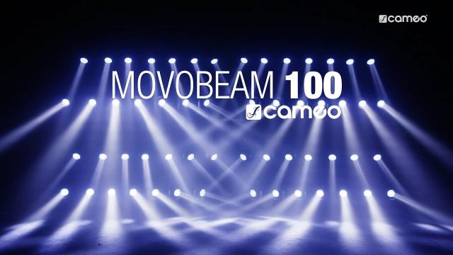 Cameo MOVO® BEAM 100 - Unlimited Rotation Beam Moving Head with LED Ring