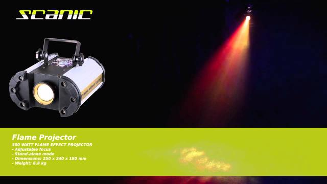 Scanic Flame Projector