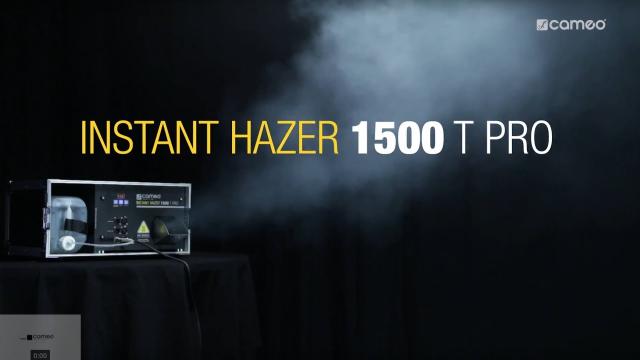 Cameo INSTANT HAZER 1500 T PRO - Touring Hazer with microprocessor control