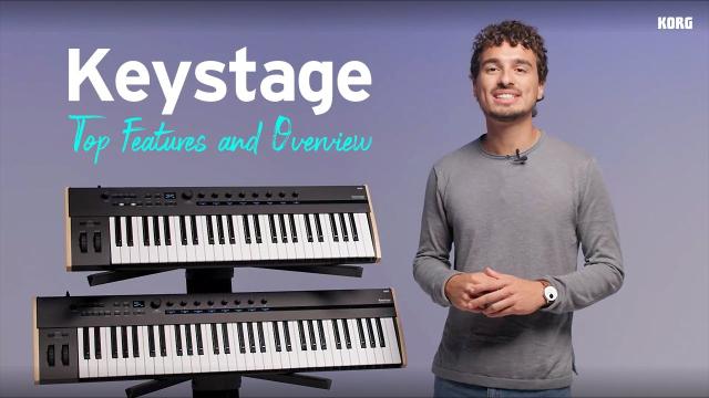 KORG Keystage Poly Aftertouch Controller - Top Features and Overview