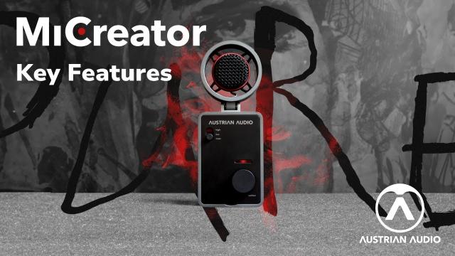 Austrian Audio MiCreator Studio Key Features