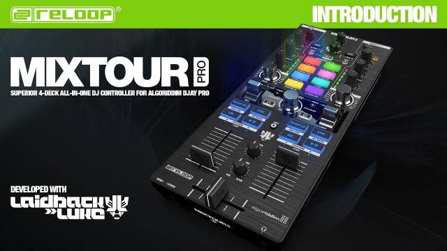 Reloop Mixtour Pro X Laidback Luke - Portable Performance All-In-One DJ Controller (Introduction)