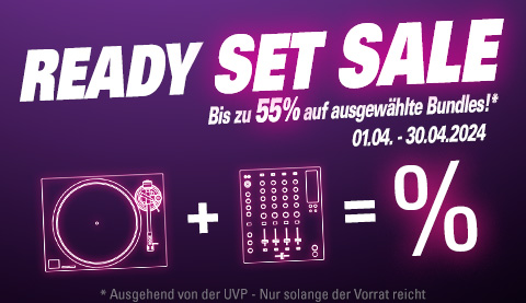 Ready Set SALE: 55% auf ausgewählte Bundles